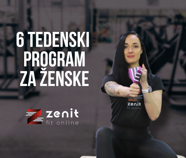 Slika 6 TEDENSKI PROGRAM ZA ŽENSKE